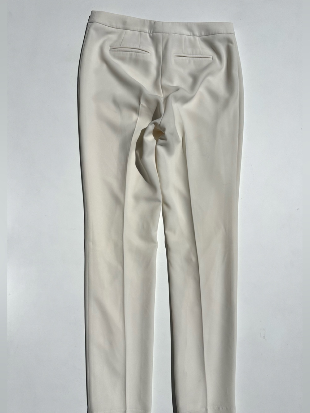 Karl Lagerfeld Ivory White Pant Suit Single-Button Blazer & Matching Trousers, 6 - Picture 11 of 16